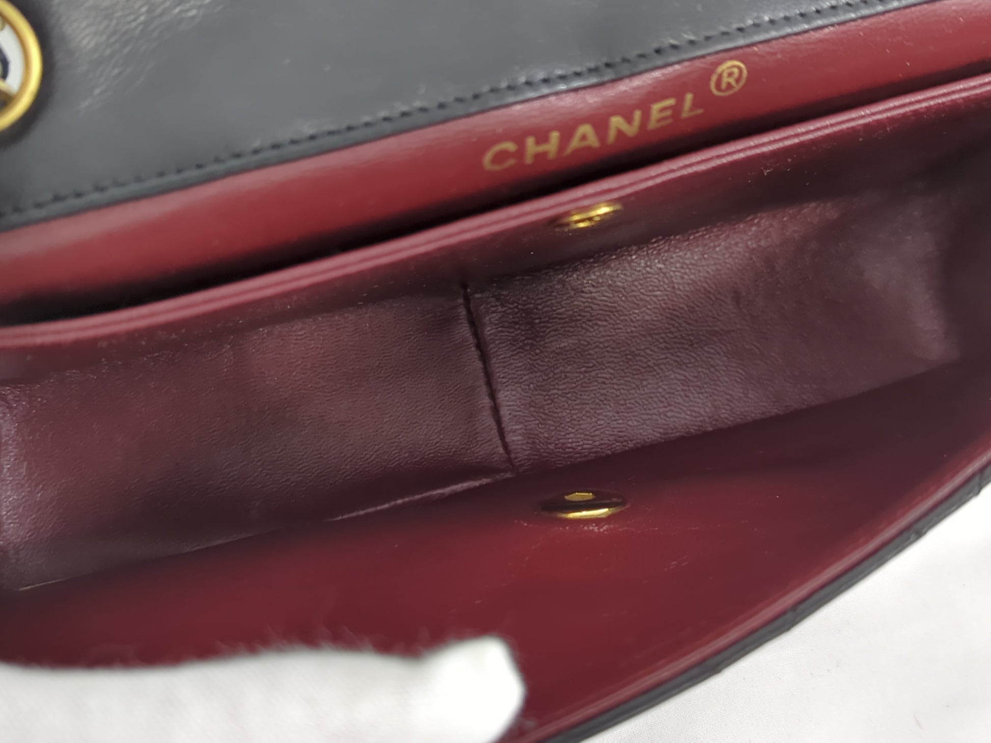 CHANEL Lambskin Matelasse Chain Shoulder Bag with Pouch, #1