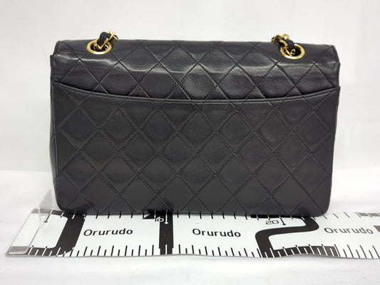 CHANEL Lambskin Matelasse Chain Shoulder Bag with Pouch, #1