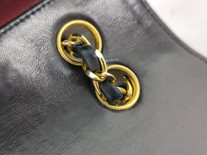 CHANEL Lambskin Matelasse Chain Shoulder Bag with Pouch, #1