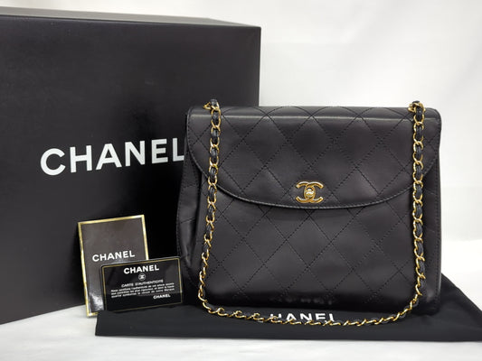 CHANEL Matelasse Chain Shoulder Bag, No. 5