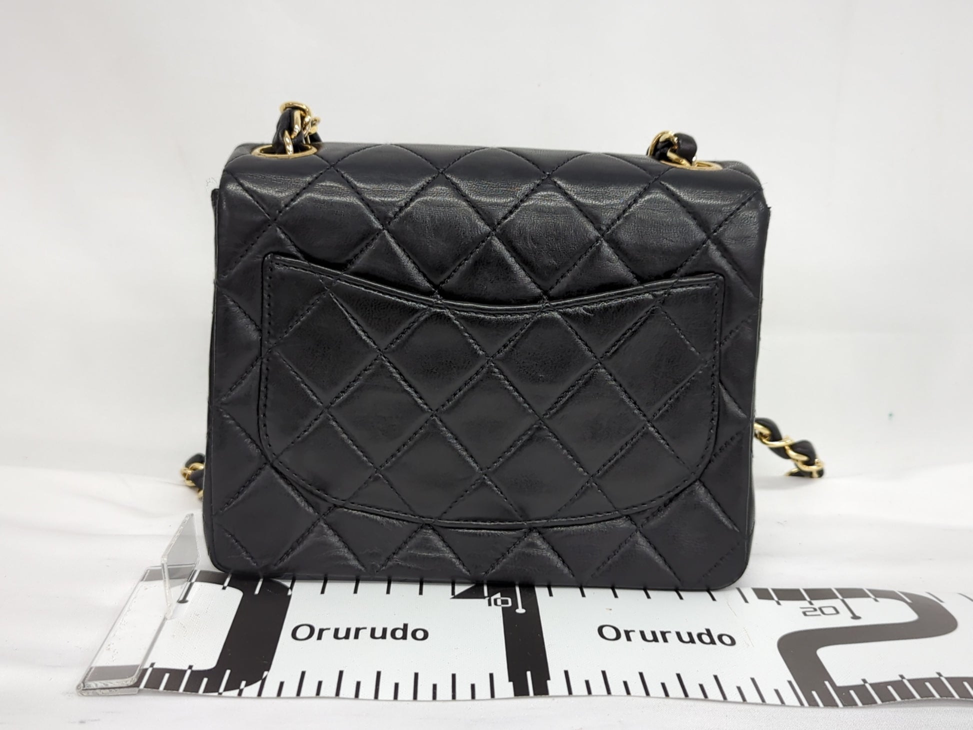 CHANEL Lambskin Mini Matelasse 18 Shoulder Bag, No. 7