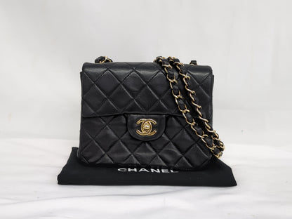CHANEL Lambskin Mini Matelasse 18 Shoulder Bag, No. 7