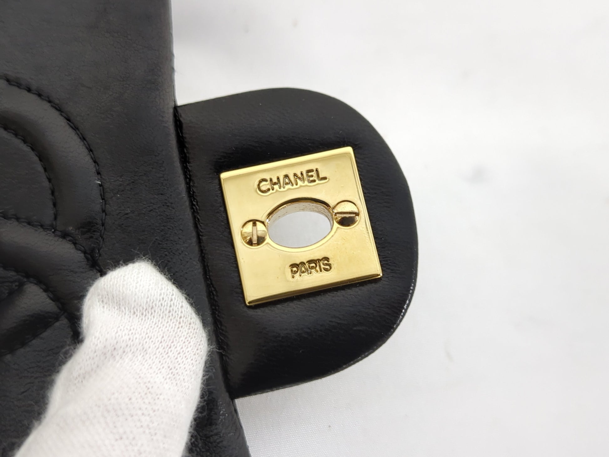 CHANEL Lambskin Mini Matelasse 18 Shoulder Bag, No. 7