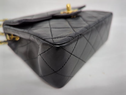 CHANEL Lambskin Mini Matelasse 18 No. 1 Shoulder Bag