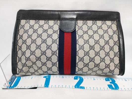 GUCCI GG Supreme Gucci Second Bag