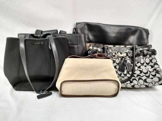 COACH Signature 5-Piece Coach Handbag