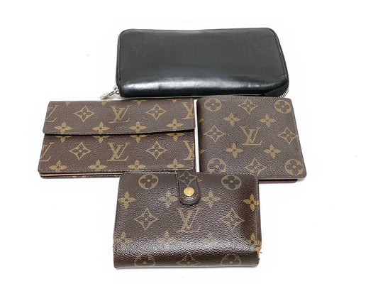 LOUIS VUITTON Monogram LV Wallet 4-Piece Set