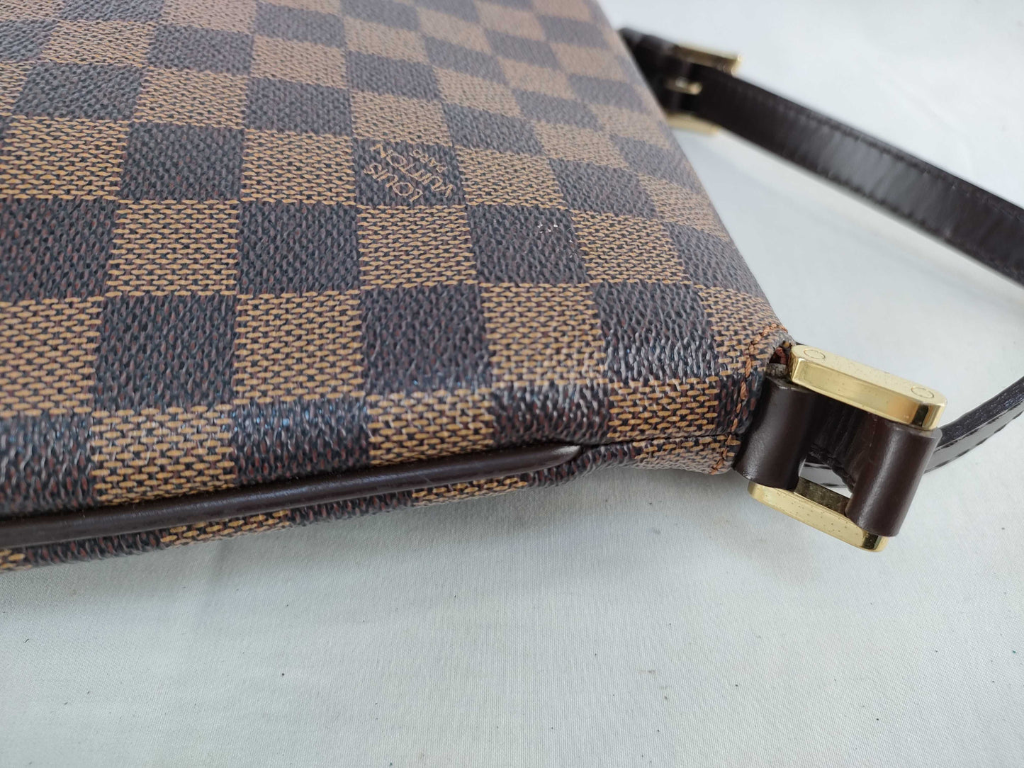 LOUIS VUITTON Damier LV Musette Tango Shoulder Bag