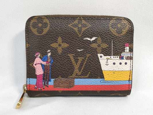 LOUIS VUITTON M62139 Monogram Louis Vuitton Zippy Coin Purse M62139 Wallet