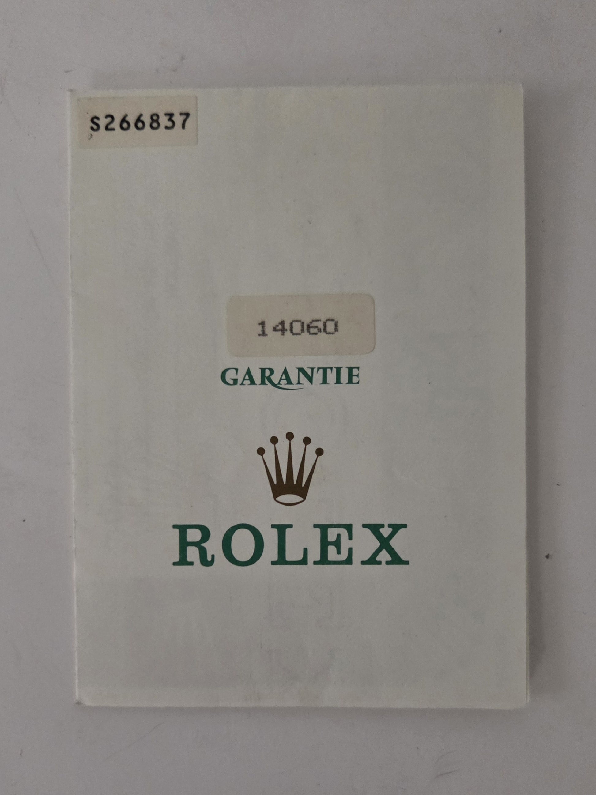 ROLEX 14060 T904296 Black Dial Tritium Men's Watch