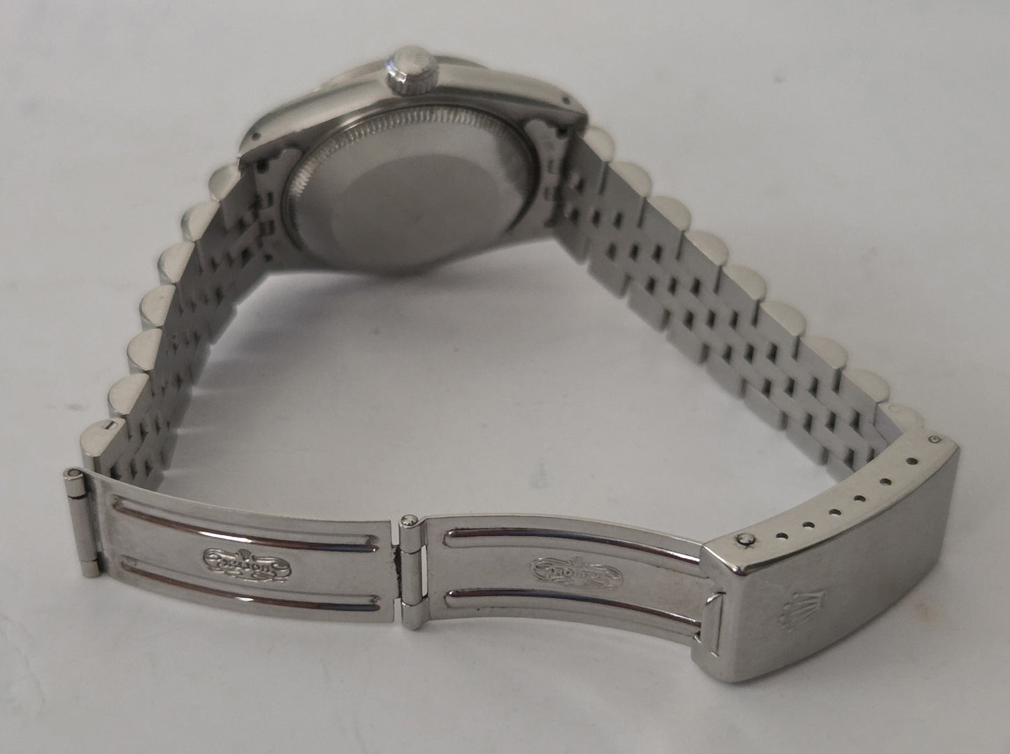 ROLEX 68274G N578026 Silver Pre-Con Boys' Watch