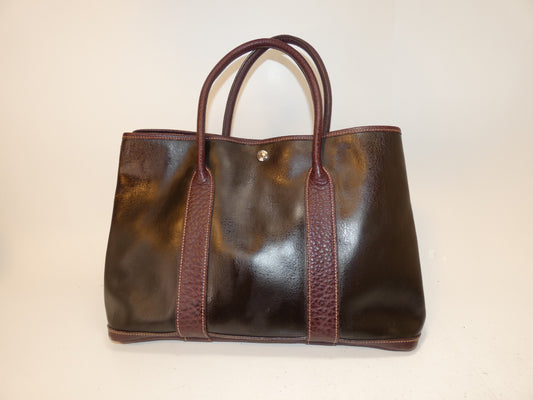 HERMES Garden Party PM Amazonia Tote Hand Tote Bag