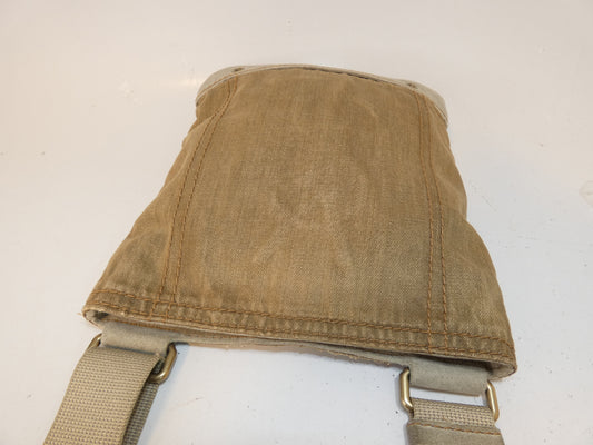 Yves Saint Laurent Canvas Suede Shoulder Bag