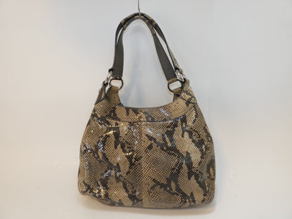 COACH Python Print Front Belt Handbag