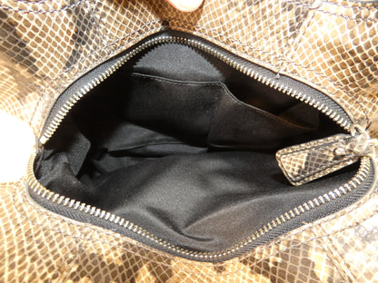 COACH Python Print Front Belt Handbag