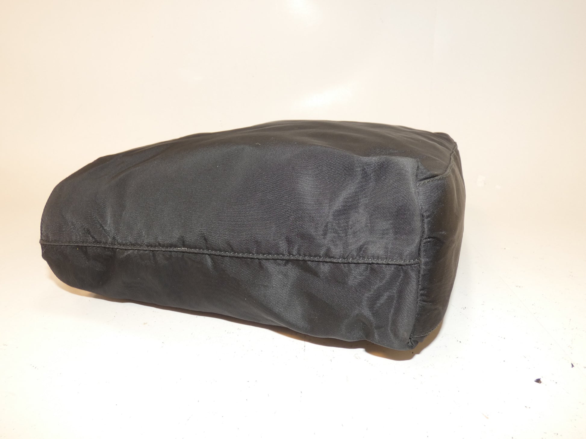 PRADA nylon black handbag