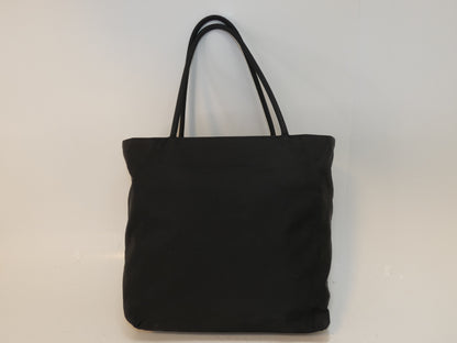 PRADA nylon black handbag