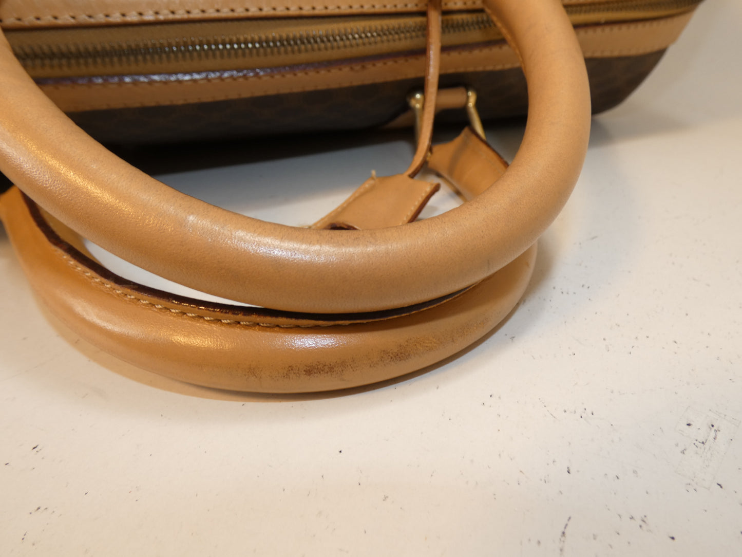 CELINE Macadam Boston Bag