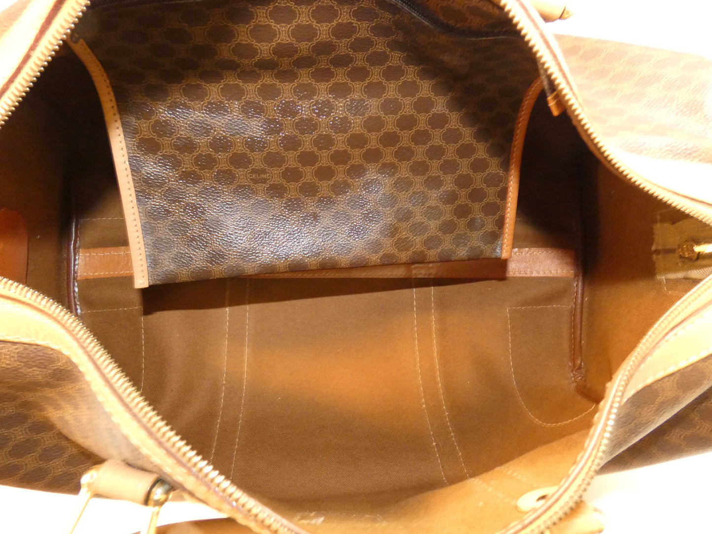 CELINE Macadam Boston Bag