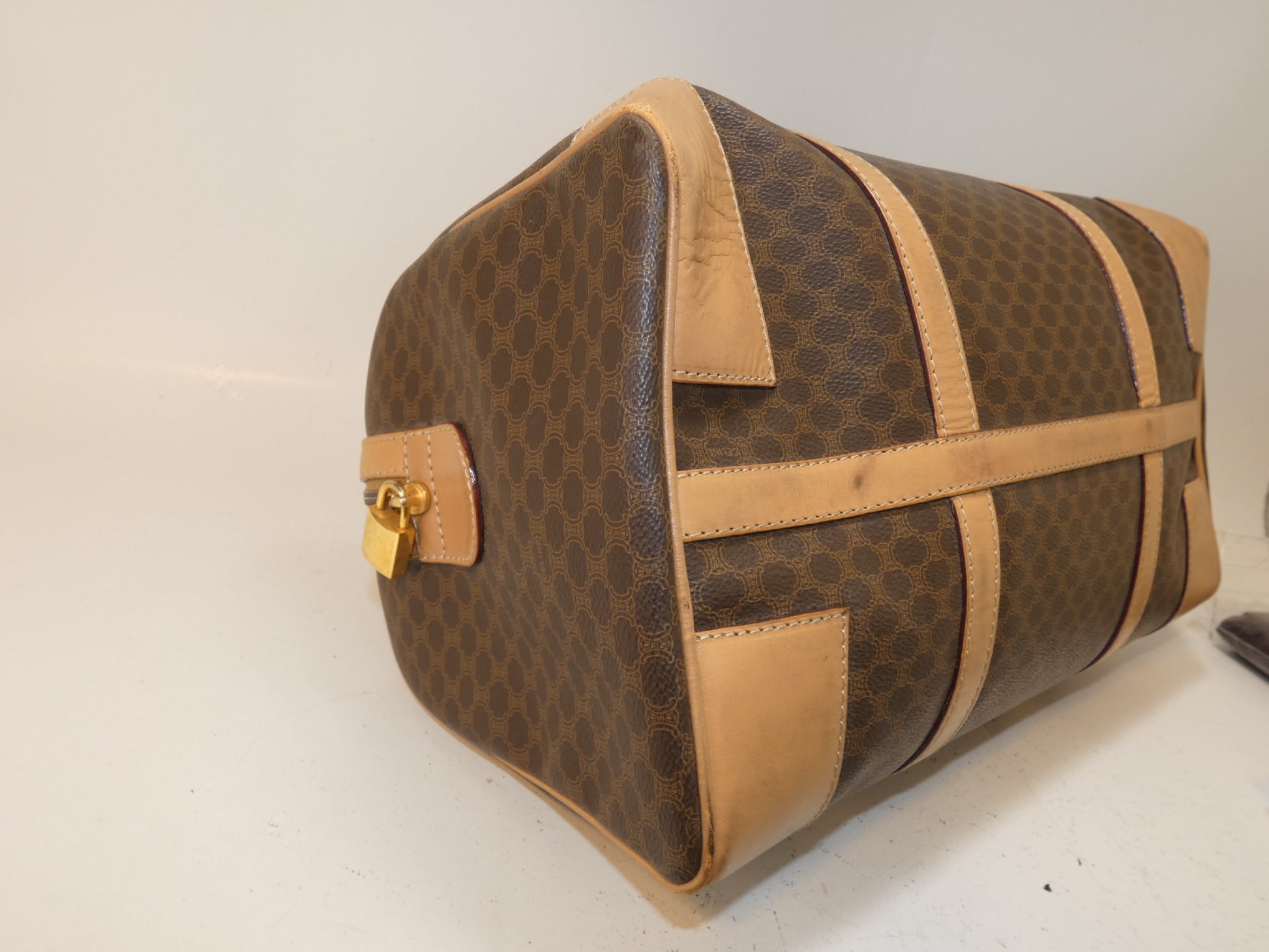 CELINE Macadam Boston Bag