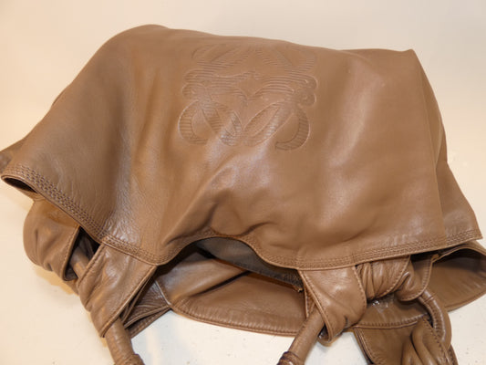 LOEWE Nappa Aire Anagram Leather Hand Tote Bag