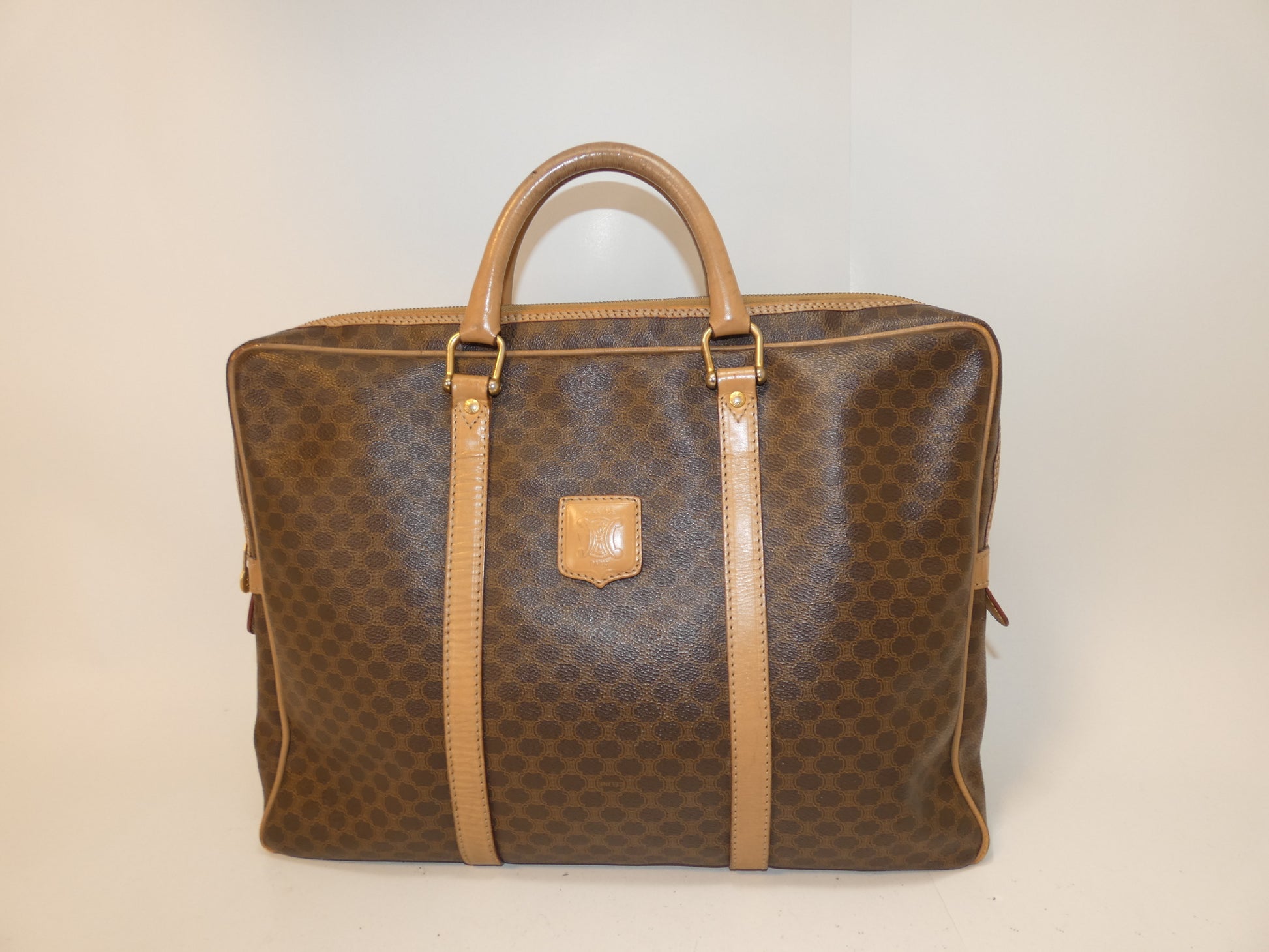 CELINE Macadam PVC Business Handbag