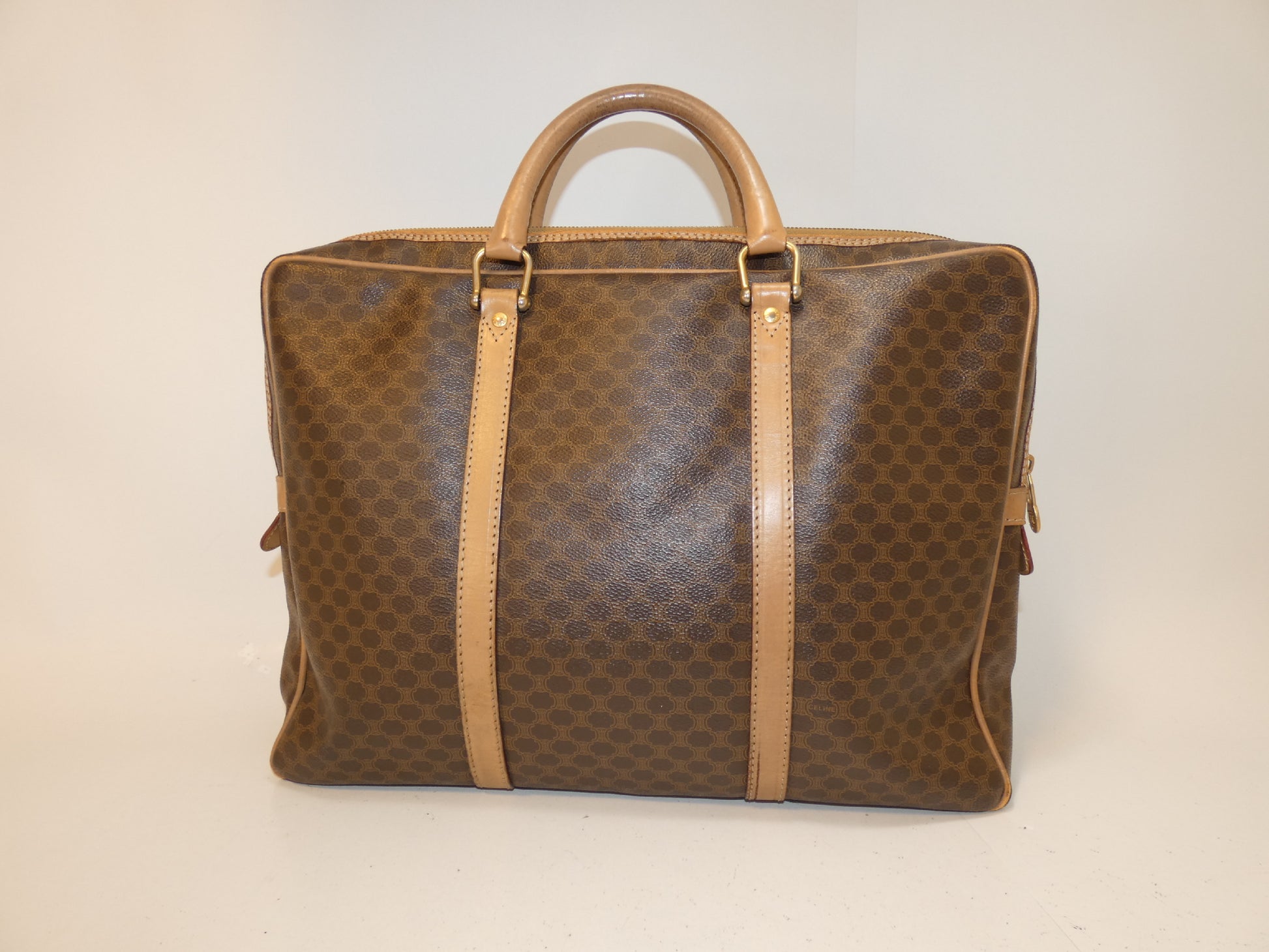 CELINE Macadam PVC Business Handbag