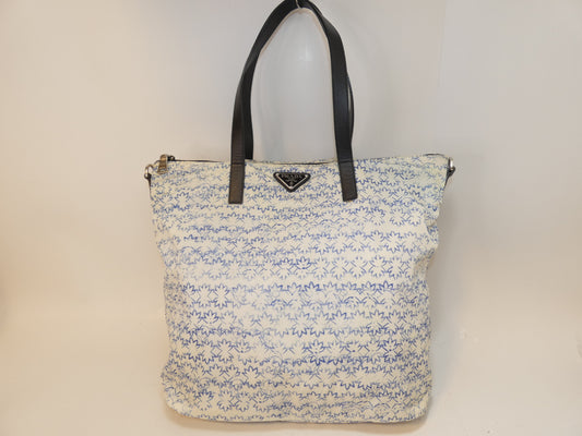 PRADA Saffiano nylon print handbag