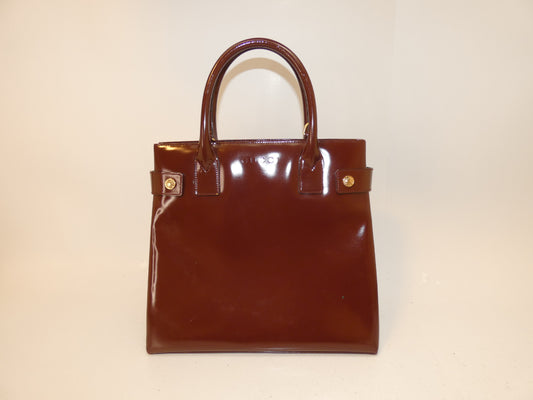 GUCCI Patent Leather Handbag