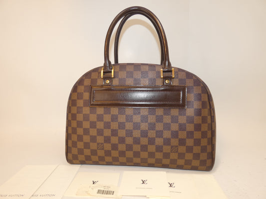 LOUIS VUITTON Nolita Damier Boston Hand Bag