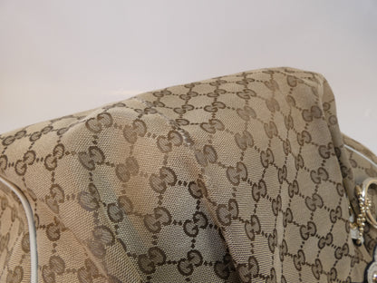 GUCCI Sukey GG Canvas Handbag