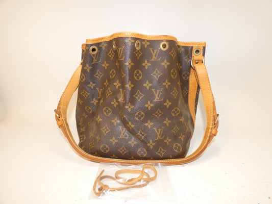 LOUIS VUITTON Petit Noe Monogram Shoulder Bag