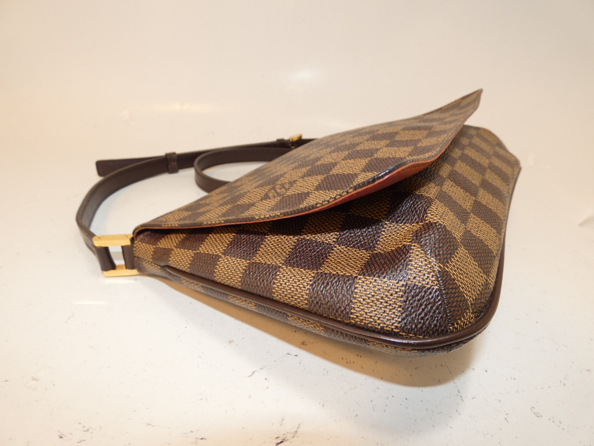 LOUIS VUITTON Musette Tango Damier Shoulder Bag