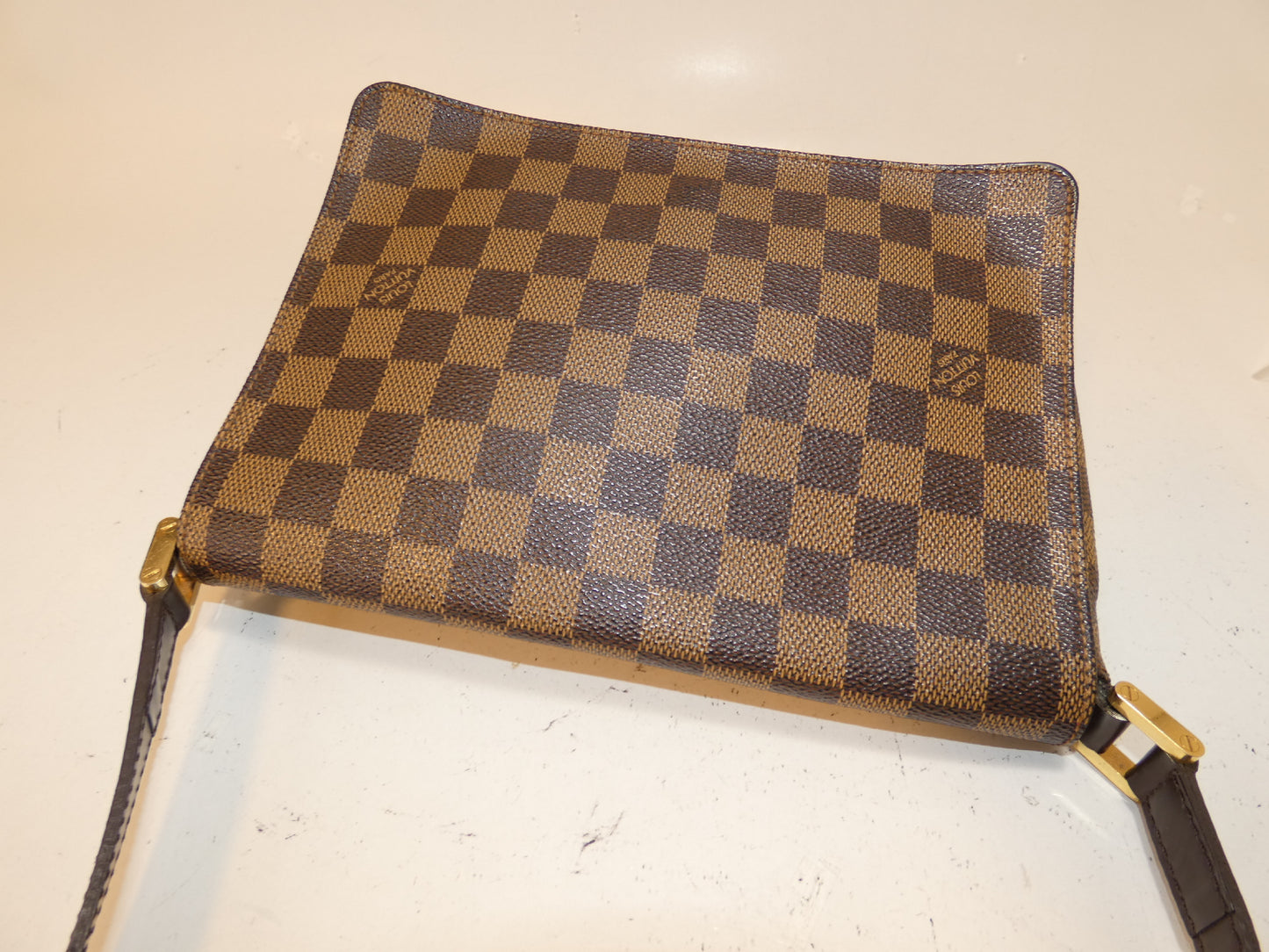 LOUIS VUITTON Musette Tango Damier Shoulder Bag