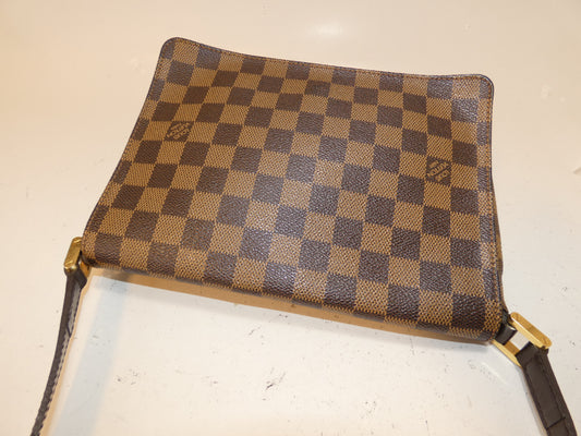 LOUIS VUITTON Musette Tango Damier Shoulder Bag