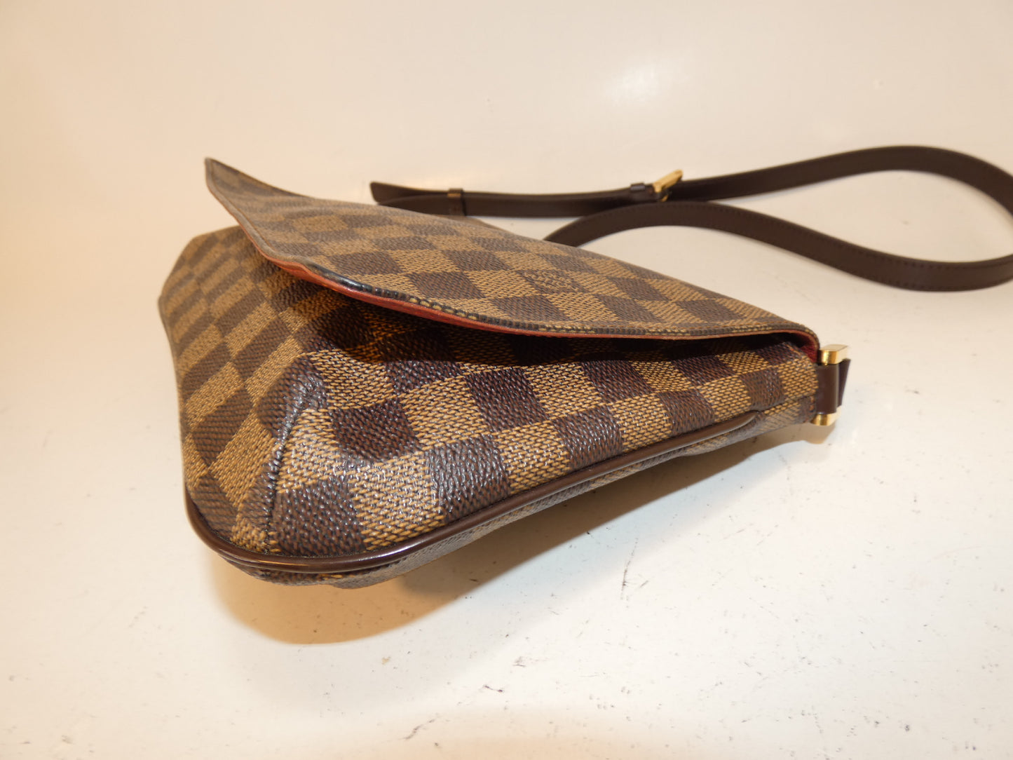 LOUIS VUITTON Musette Tango Damier Shoulder Bag