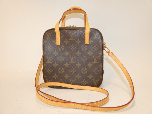 LOUIS VUITTON Spontini Monogram Hand Shoulder Bag