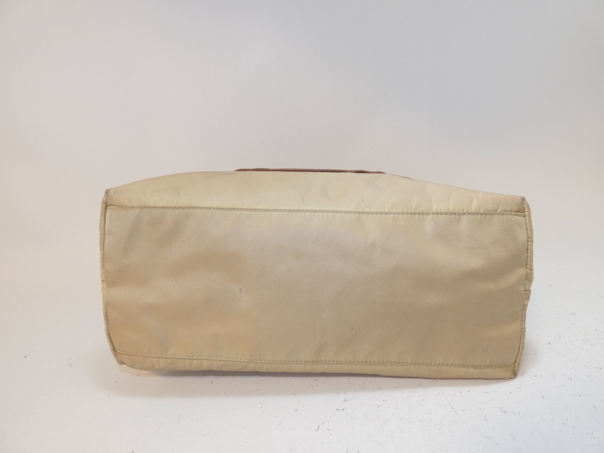 PRADA Logo Jacquard Nylon Patent One-Hand One-Shoulder Shoulder Bag