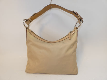 PRADA Logo Jacquard Nylon Patent One-Hand One-Shoulder Shoulder Bag