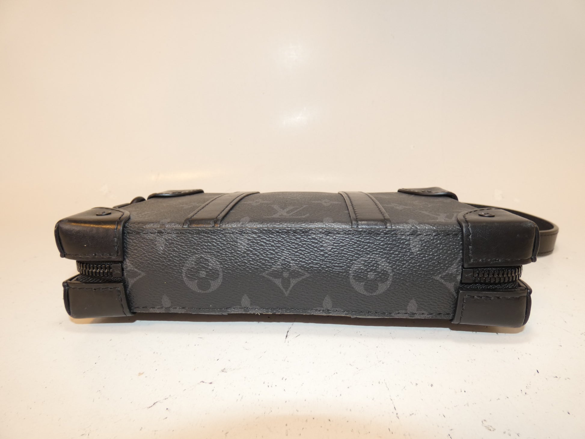 LOUIS VUITTON Soft Trunk Wallet Eclipse Shoulder Bag