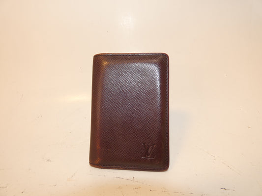 LOUIS VUITTON Taiga Card Case, Card Case, Pass Case, Business Card Case