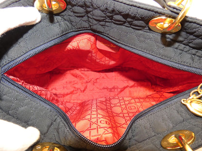 Dior Lady Dior black handbag