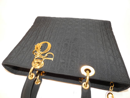 Dior Lady Dior black handbag