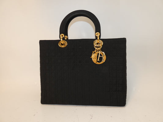Dior Lady Dior black handbag