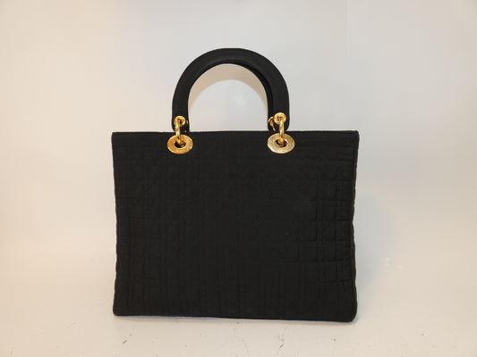 Dior Lady Dior black handbag