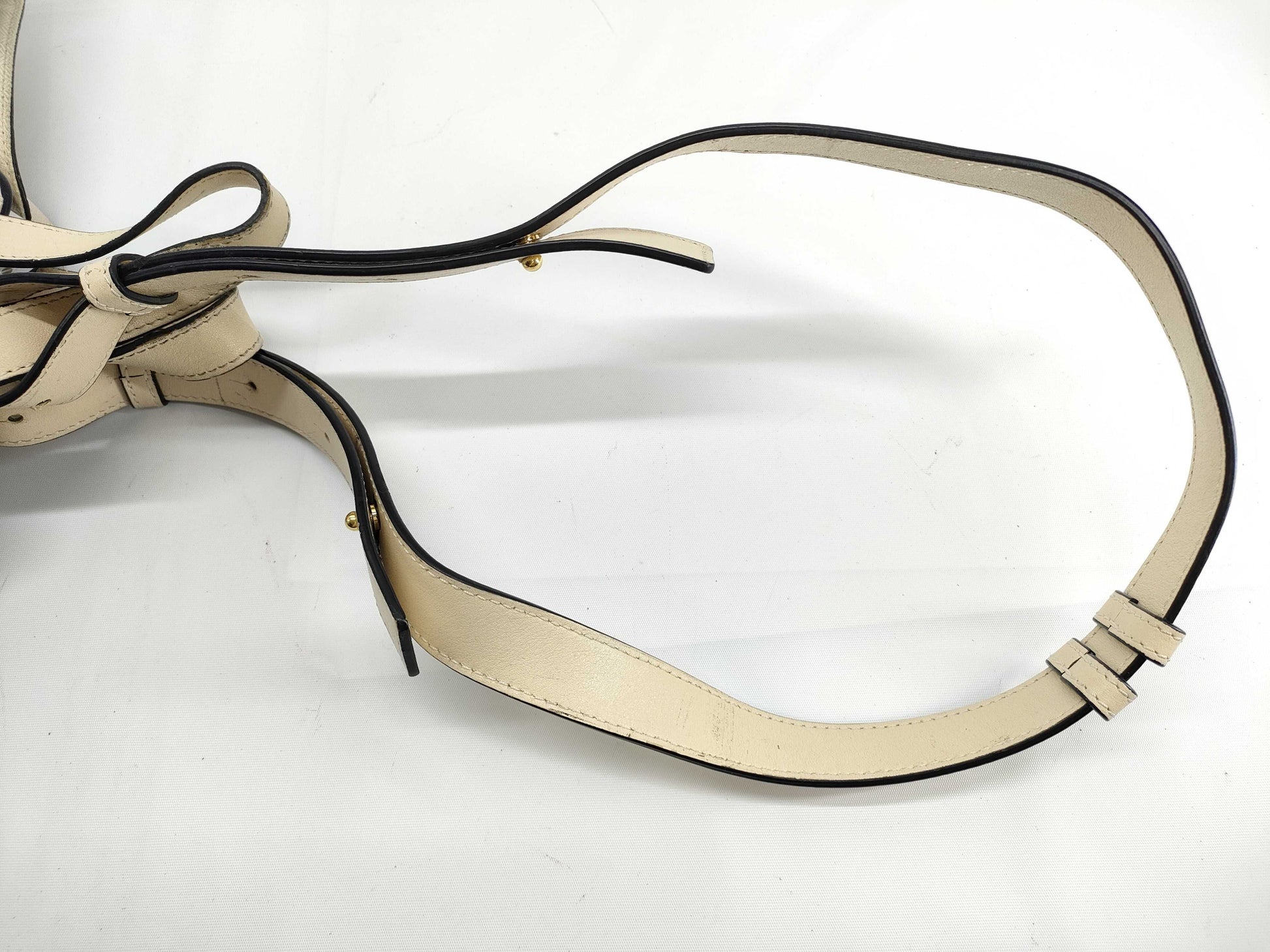 LOEWE Hammock Small Leather 2-Way Handbag in Beige