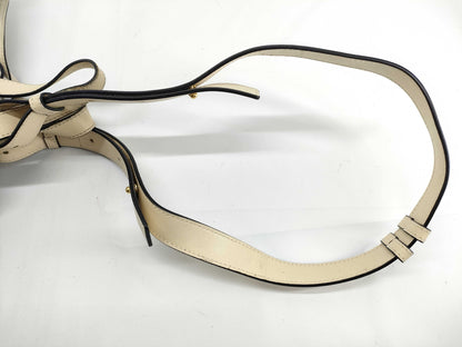 LOEWE Hammock Small Leather 2-Way Handbag in Beige