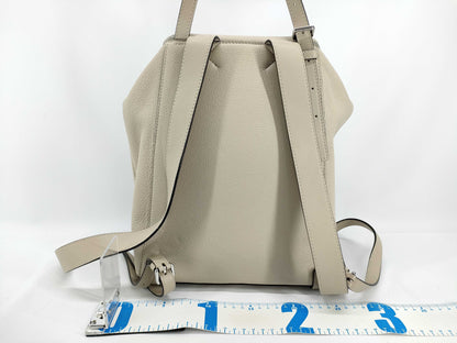 LOEWE Goya Leather Backpack Greige