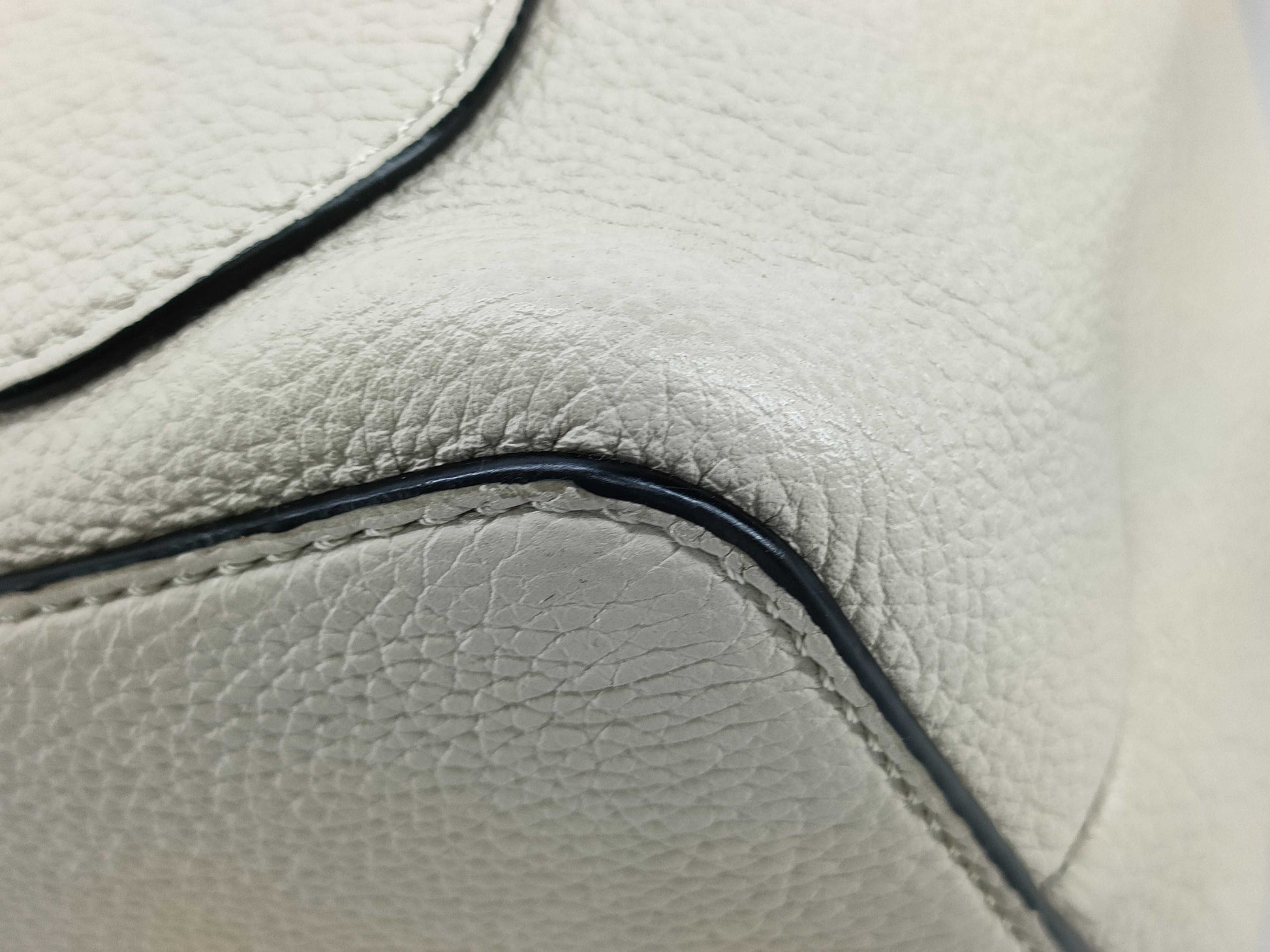 LOEWE Goya Leather Backpack Greige