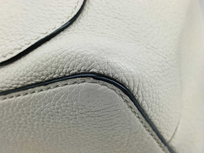 LOEWE Goya Leather Backpack Greige